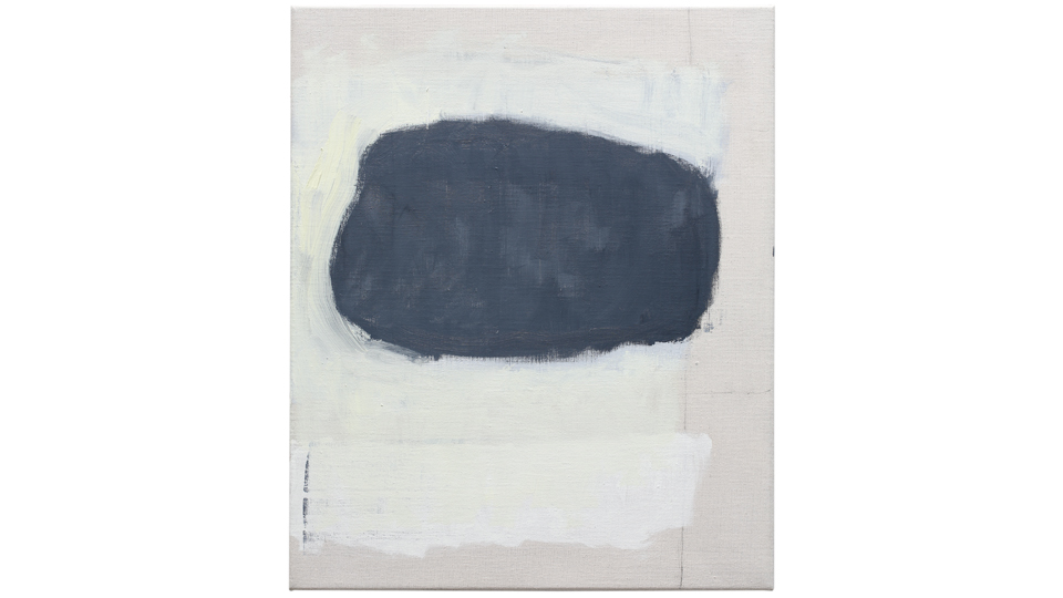 o.T. 2017 oil and charcoal on canvas 60.0×50.0cm ©︎German Stegmaier