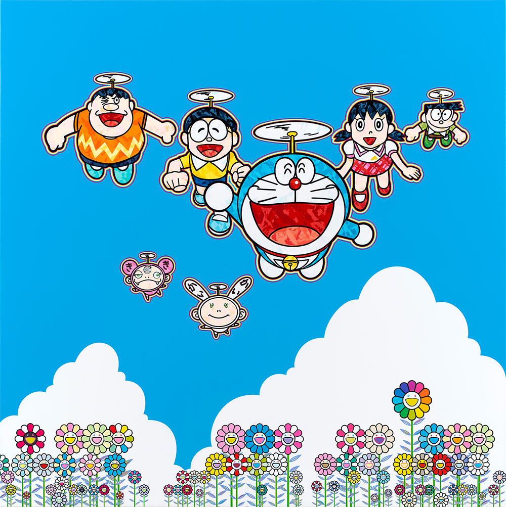 村上隆 ©2019 Takashi Murakami/Kaikai Kiki Co., Ltd. All Rights Reserved. ©Fujiko-Pro Courtesy Perrotin