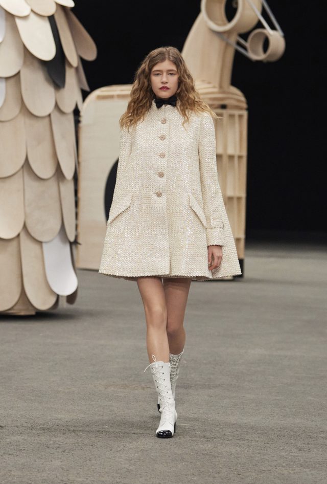 CHANEL 2023SS ケープドレス