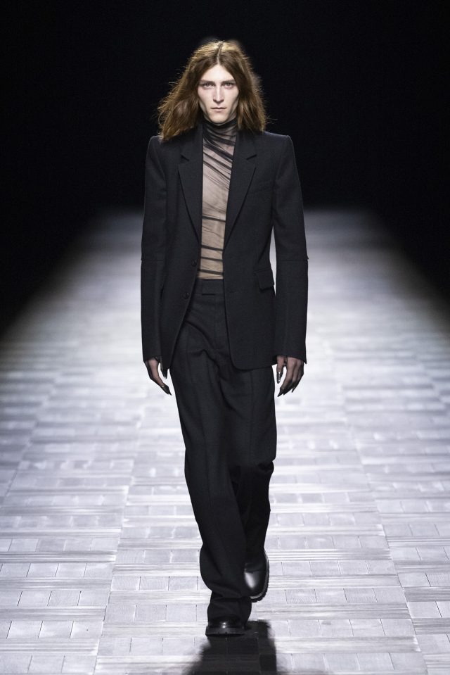 Ann Demeulemeester fashion show, Fall Winter 2023, Paris Fashion Week.

Photo by Valerio Mezzanotti