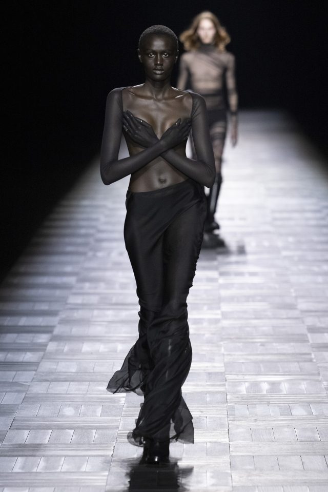 Ann Demeulemeester fashion show, Fall Winter 2023, Paris Fashion Week.

Photo by Valerio Mezzanotti