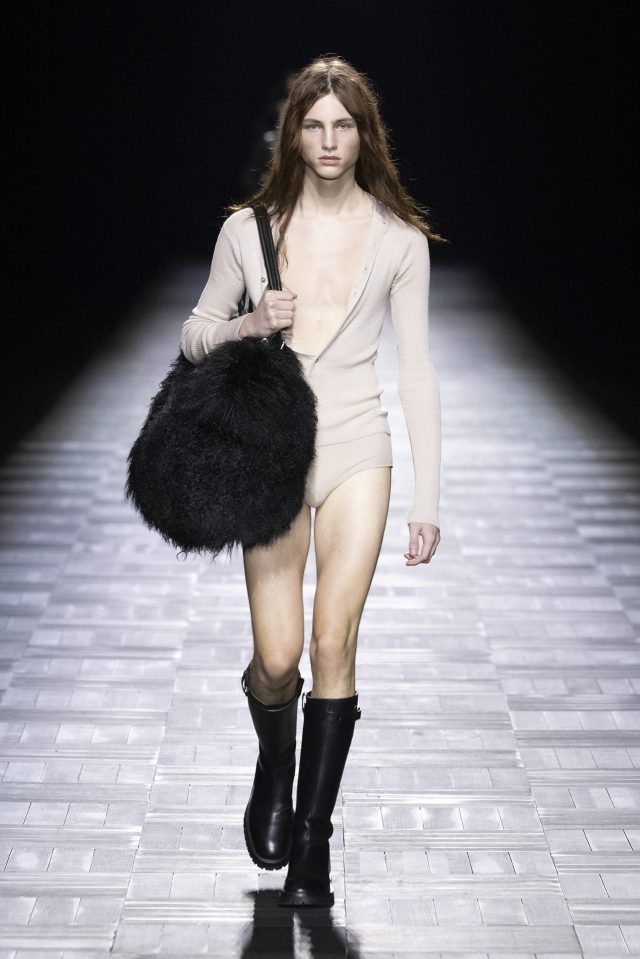 Ann Demeulemeester fashion show, Fall Winter 2023, Paris Fashion Week.

Photo by Valerio Mezzanotti