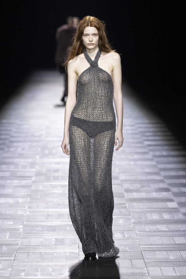 Ann Demeulemeester fashion show, Fall Winter 2023, Paris Fashion Week.

Photo by Valerio Mezzanotti