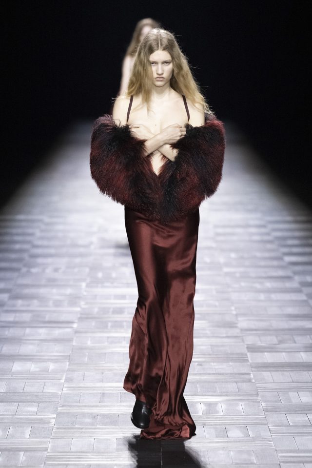 Ann Demeulemeester fashion show, Fall Winter 2023, Paris Fashion Week.

Photo by Valerio Mezzanotti