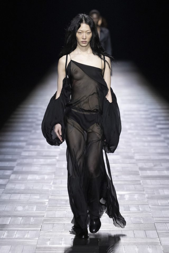 Ann Demeulemeester fashion show, Fall Winter 2023, Paris Fashion Week.

Photo by Valerio Mezzanotti