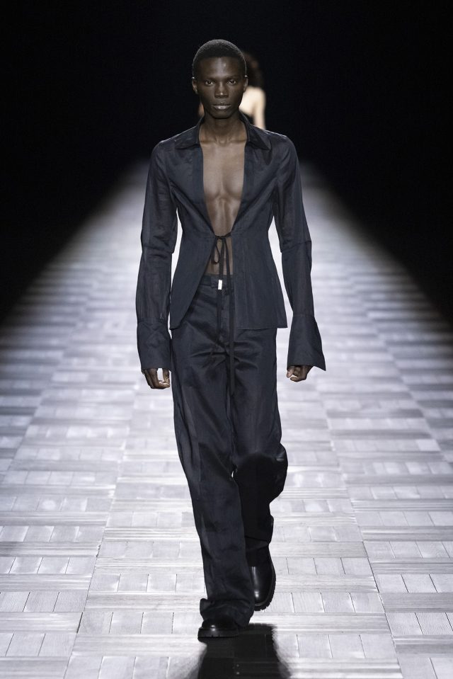 Ann Demeulemeester fashion show, Fall Winter 2023, Paris Fashion Week.

Photo by Valerio Mezzanotti
