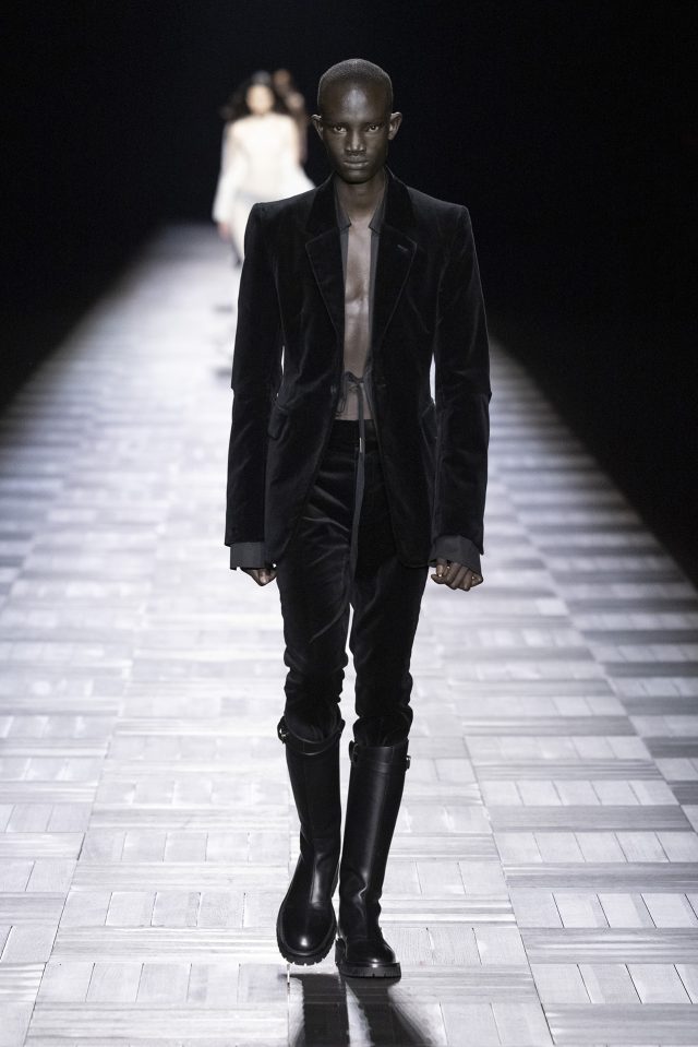 Ann Demeulemeester fashion show, Fall Winter 2023, Paris Fashion Week.

Photo by Valerio Mezzanotti