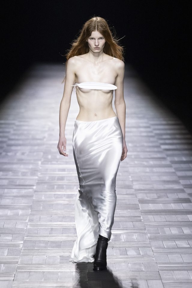 Ann Demeulemeester fashion show, Fall Winter 2023, Paris Fashion Week.

Photo by Valerio Mezzanotti