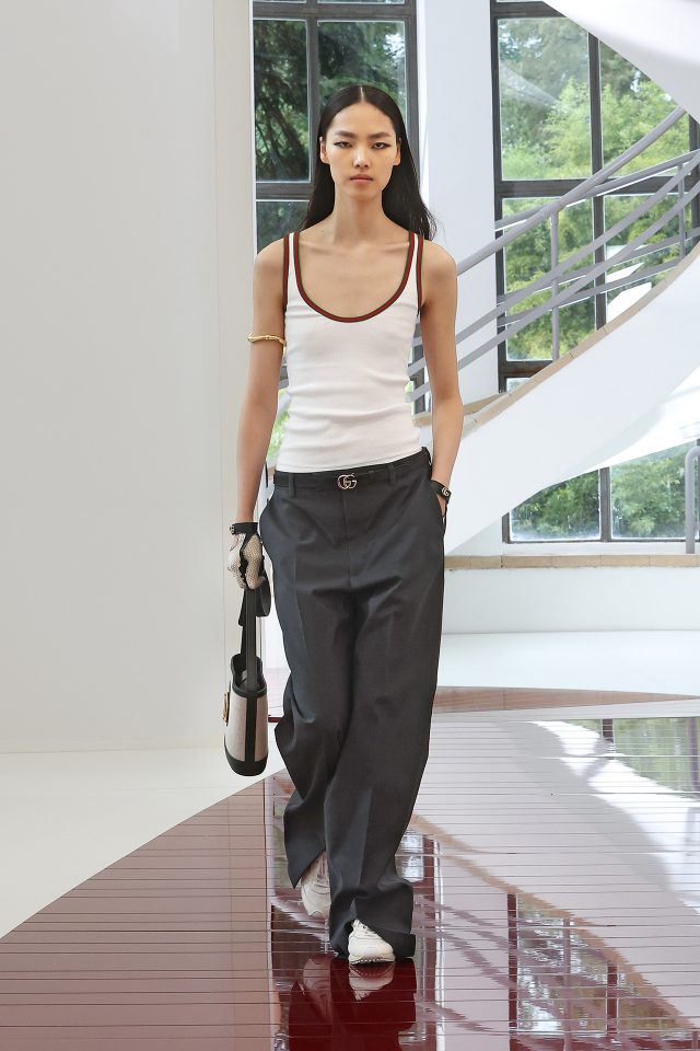 【GUCCI】グッチ 2025ss ポプリンドレス ブラック 2025 SS READY-TO-WEAR | GUCCI | Collections | The Fashion Post