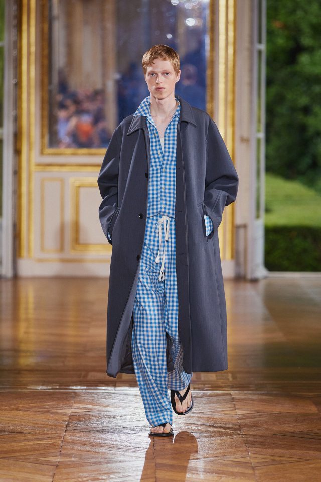 AURALEE 2025 SS ベージュジャケット Size 0 Auralee_ss25_runway_press_look