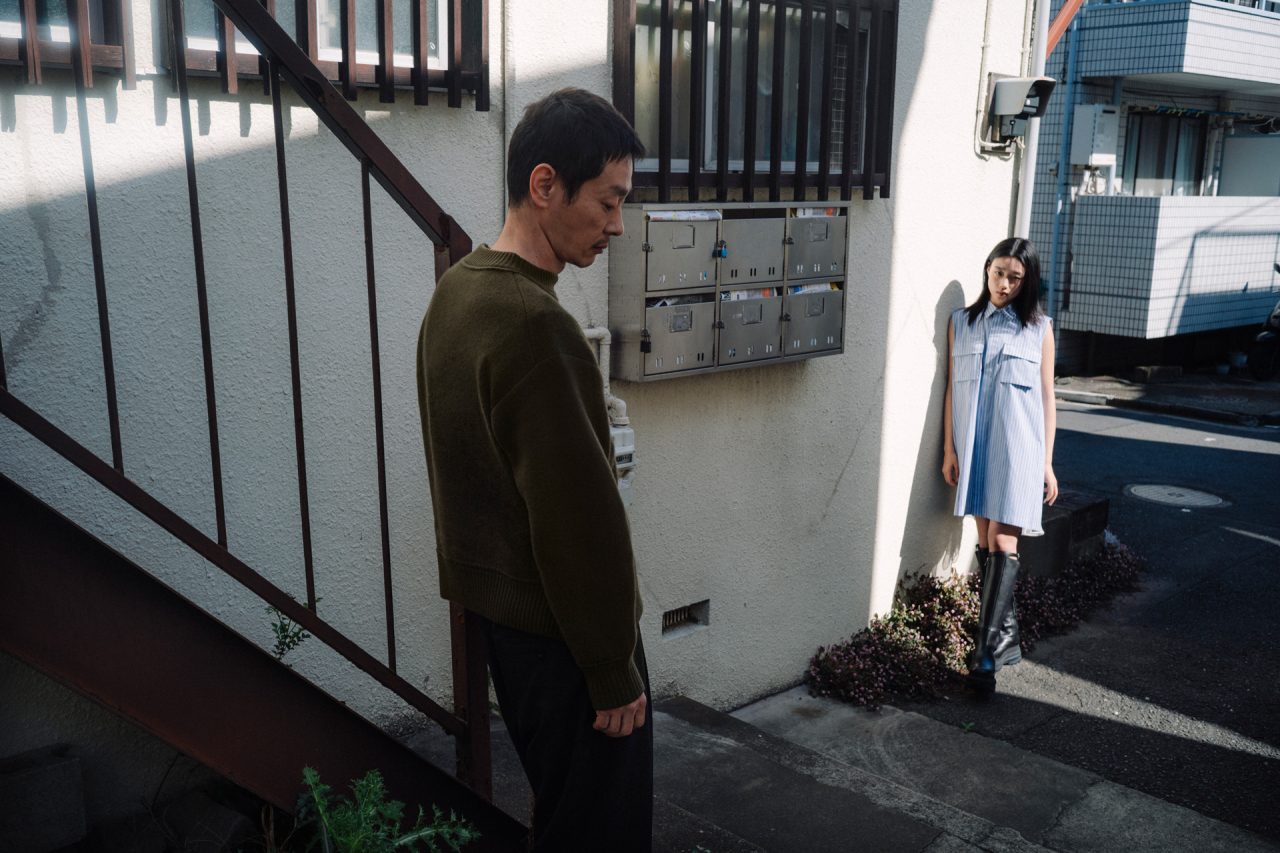 加瀬亮、河合優実が着るサカイ。交差するふたりの日常 〈前編〉
