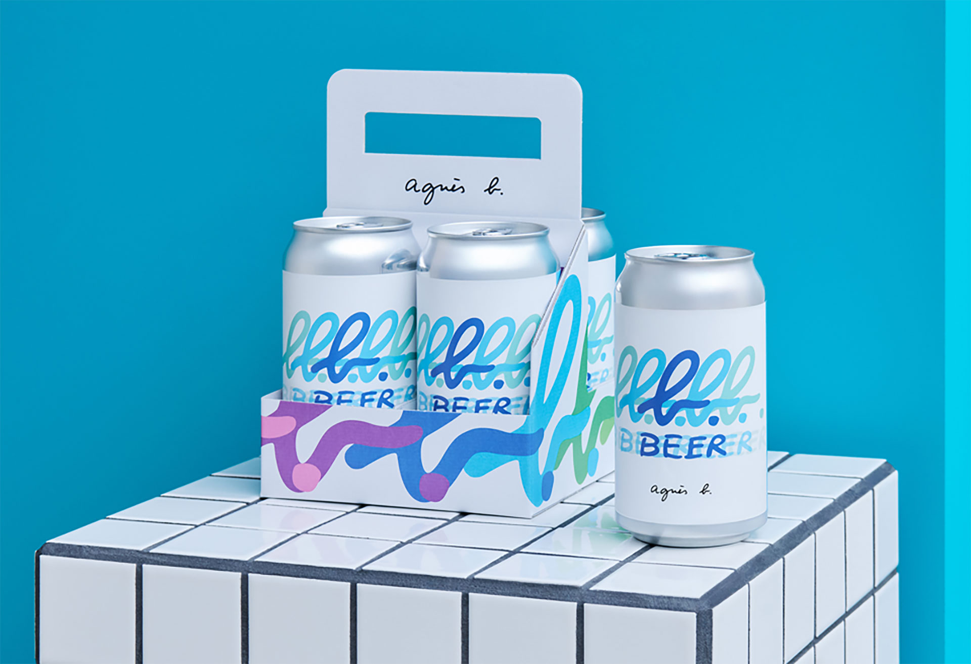 ▶︎import/プクさまデザインペーパー/ヒール アニエスベーからザクロ香るクラフトビール「b. BEER」第二弾が登場