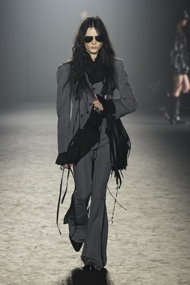 Ann Demeulemeester fashion show in Paris, Fall Winter 2025 Ready To Wear Fashion Week, Runway Look

Photo by Valerio Mezzanotti