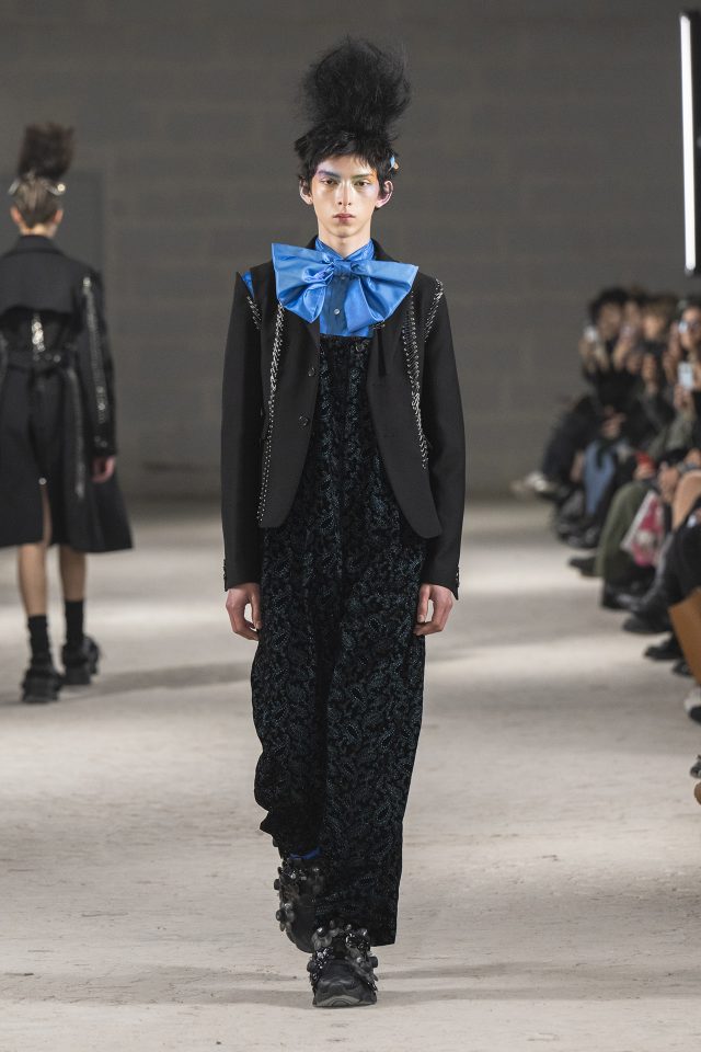 Noir by Kei Ninomiya
Fall winter 2024 2025,
pret a porter,
Womenswear