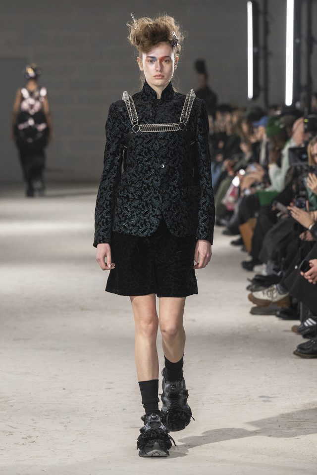 Noir by Kei Ninomiya
Fall winter 2024 2025,
pret a porter,
Womenswear