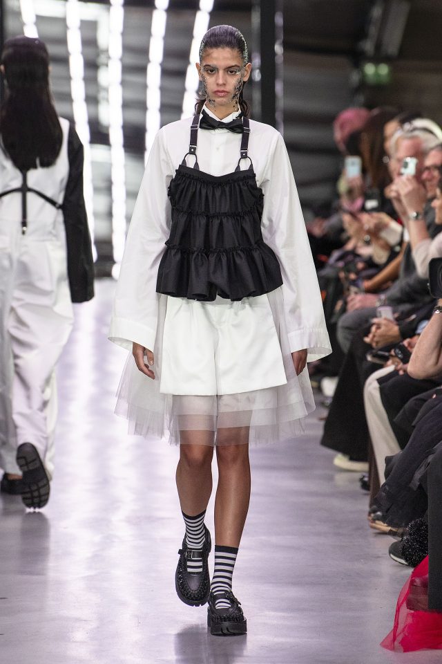 2024SS noir Kei Ninomiya ショートジャケット<Mサイズ> noir kei ninomiya(ノワールケイニノミヤ) 衿編ショート丈MA13N