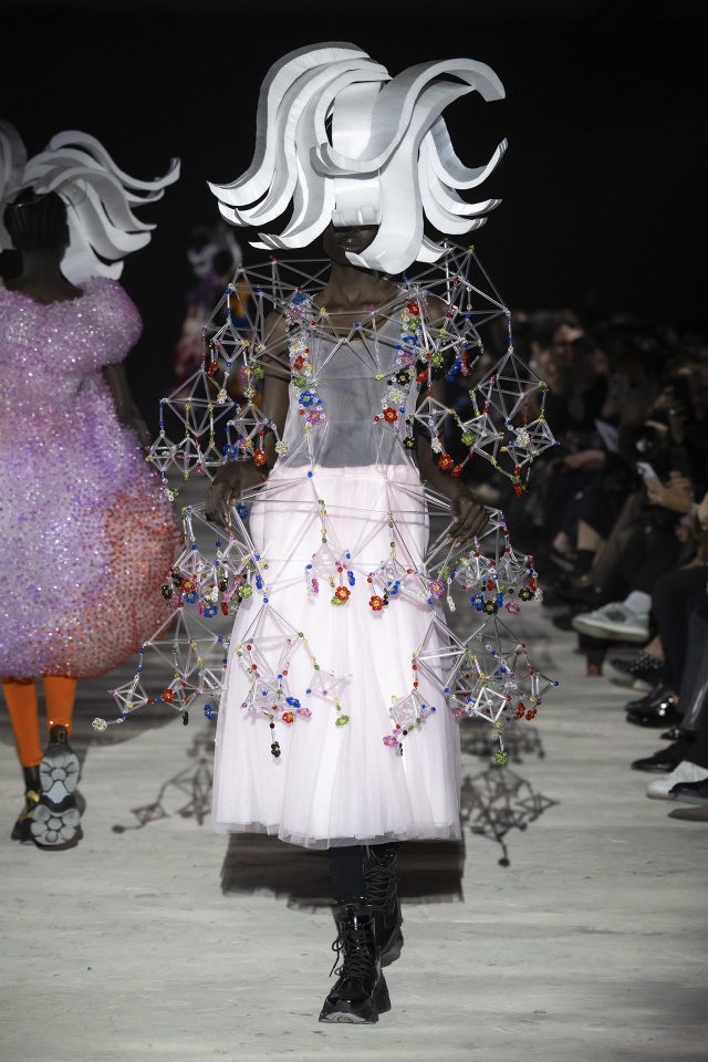 Noir by Kei Ninomiya,
Fall Winter 2025 2026,
Prêt a porter