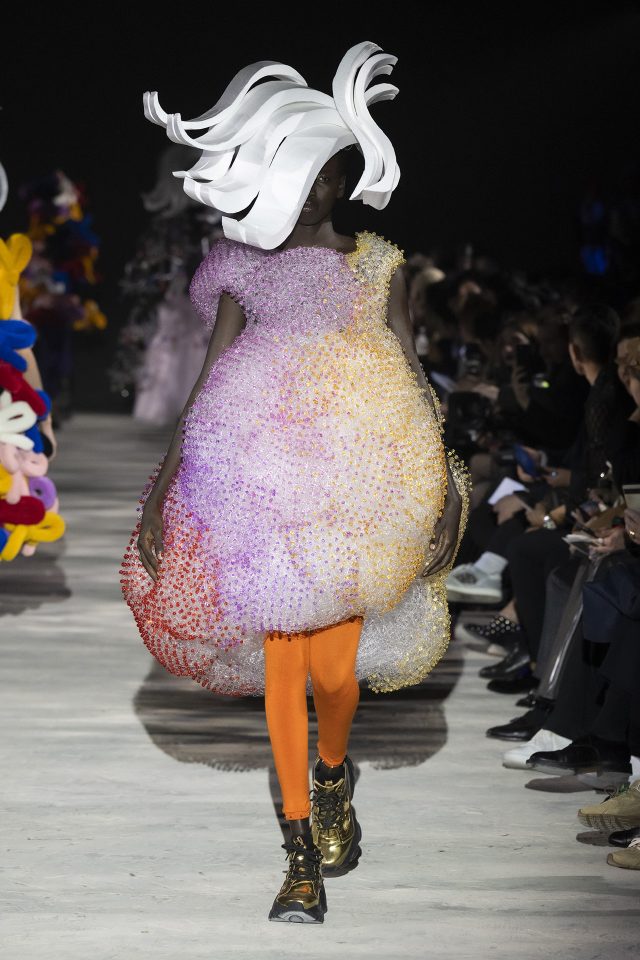 Noir by Kei Ninomiya,
Fall Winter 2025 2026,
Prêt a porter