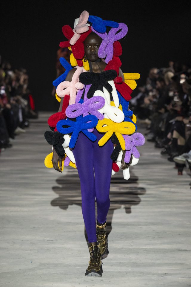 Noir by Kei Ninomiya,
Fall Winter 2025 2026,
Prêt a porter