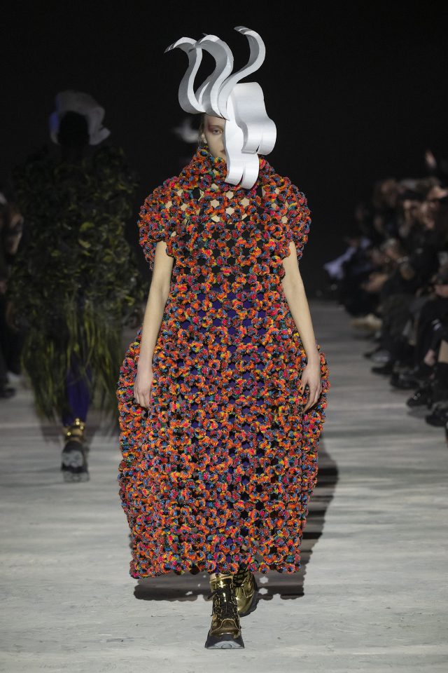 Noir by Kei Ninomiya,
Fall Winter 2025 2026,
Prêt a porter