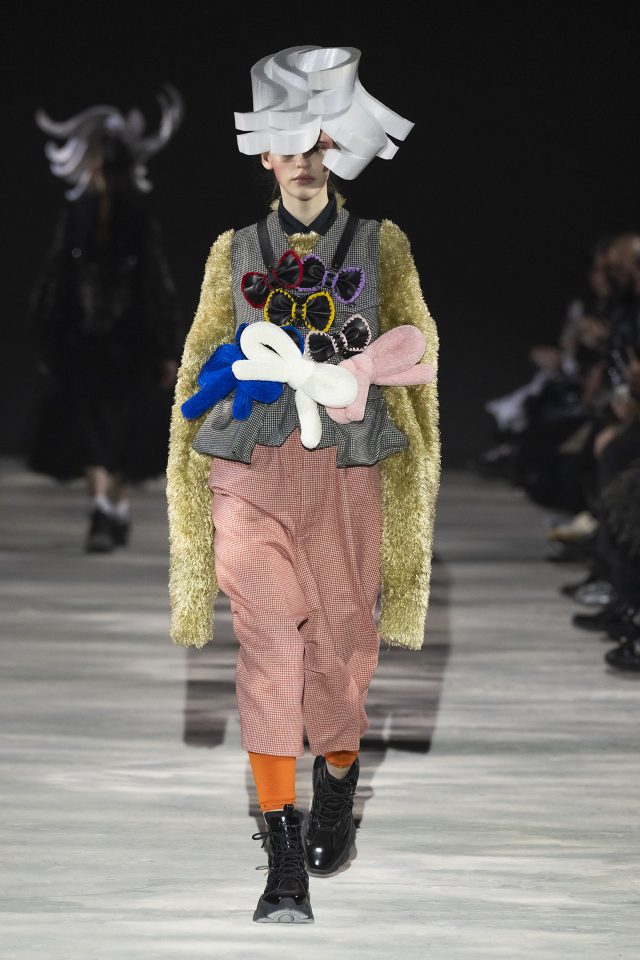Noir by Kei Ninomiya,
Fall Winter 2025 2026,
Prêt a porter
