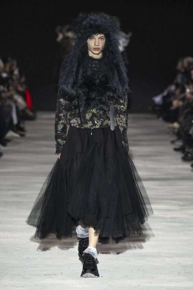 Noir by Kei Ninomiya,
Fall Winter 2025 2026,
Prêt a porter