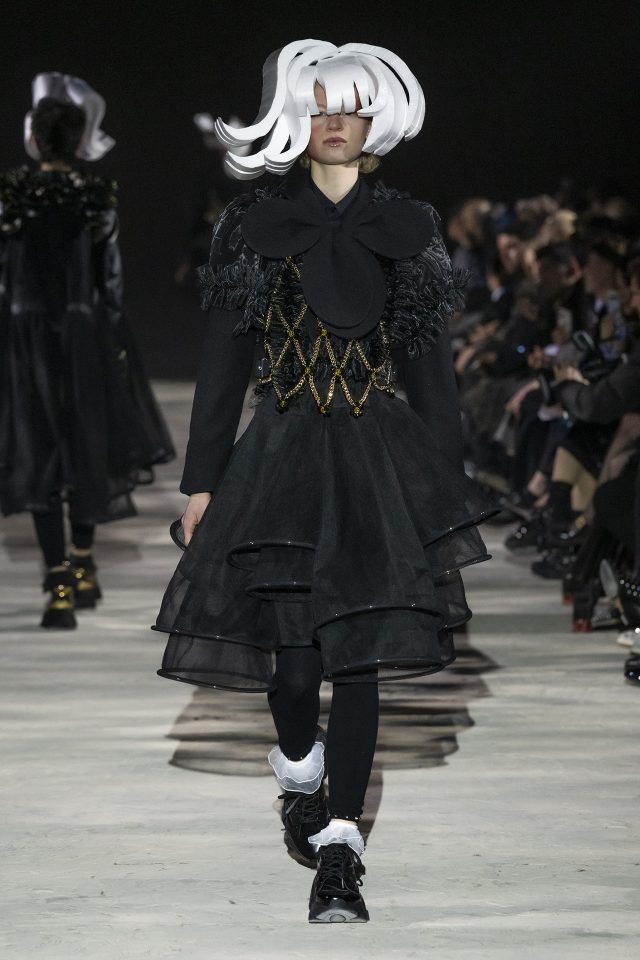 Noir by Kei Ninomiya,
Fall Winter 2025 2026,
Prêt a porter