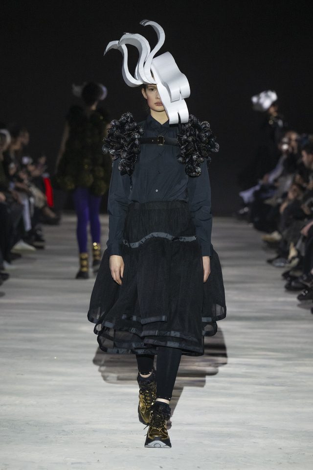 Noir by Kei Ninomiya,
Fall Winter 2025 2026,
Prêt a porter