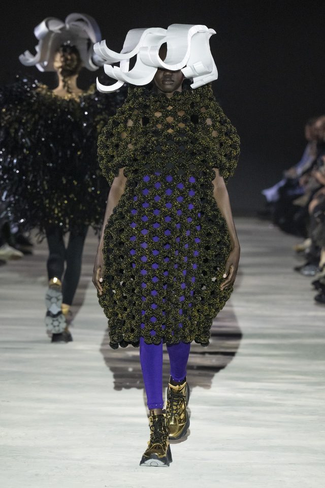 Noir by Kei Ninomiya,
Fall Winter 2025 2026,
Prêt a porter