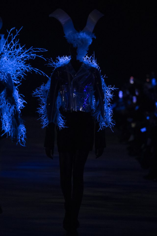 Noir by Kei Ninomiya,
Fall Winter 2025 2026,
Prêt a porter