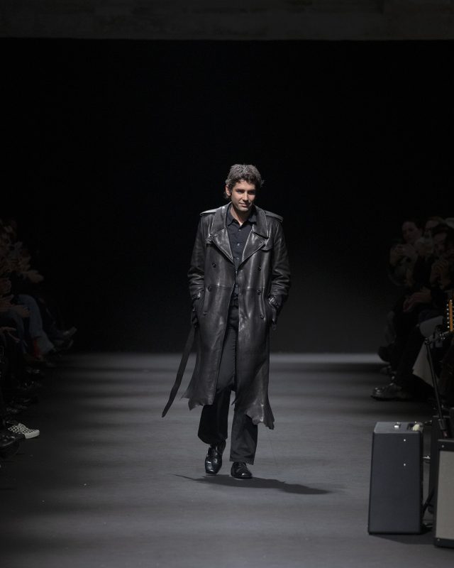 Model on the catwalk at the Ann Demeulemeester fashion show in Paris, Spring Summer 2026 Ready To Wear Fashion Week

Photo by Valerio Mezzanotti / NOWFASHION