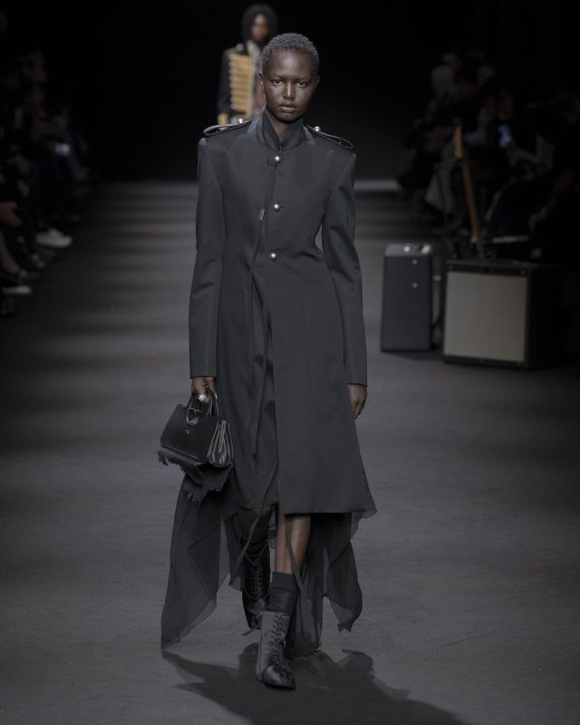 Model on the catwalk at the Ann Demeulemeester fashion show in Paris, Spring Summer 2026 Ready To Wear Fashion Week

Photo by Valerio Mezzanotti / NOWFASHION