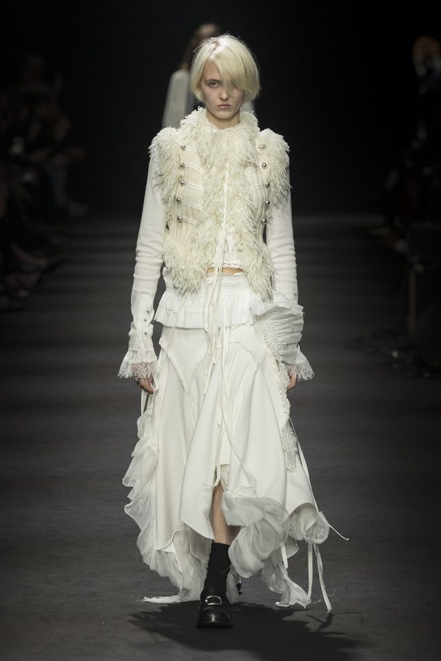 Ann Dememulemeester fashion show in Paris, Fall Winter 2026 Ready To Wear Fashion WeekPhoto by Valerio Mezzanotti