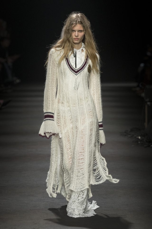 Ann Dememulemeester fashion show in Paris, Fall Winter 2026 Ready To Wear Fashion WeekPhoto by Valerio Mezzanotti