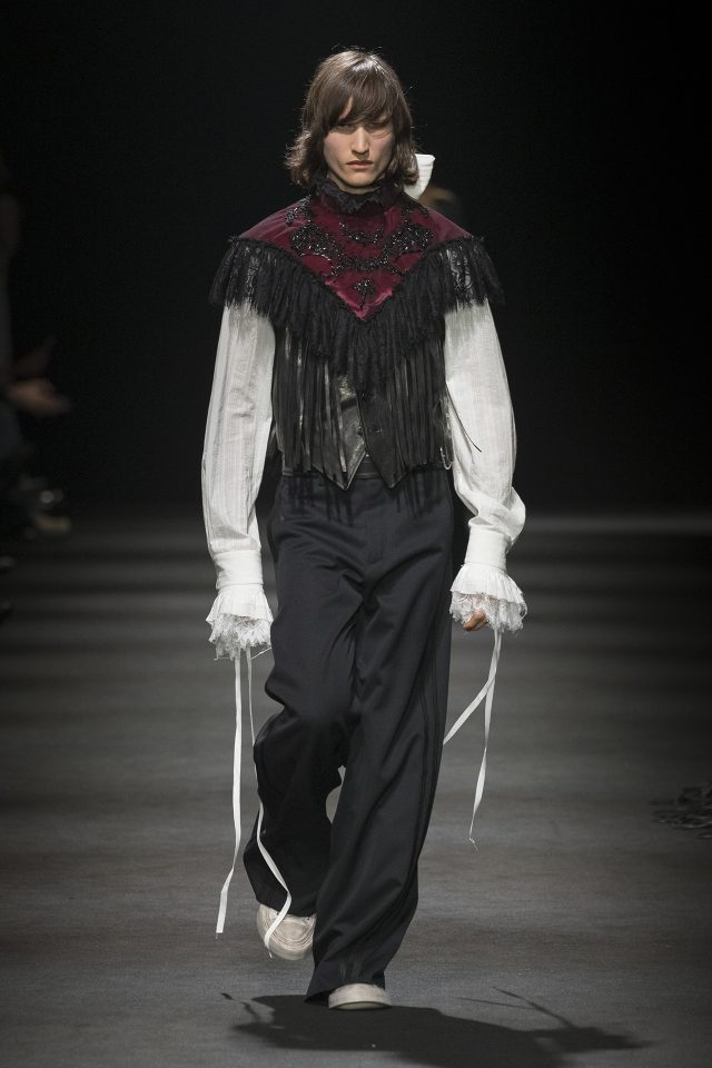 Ann Dememulemeester fashion show in Paris, Fall Winter 2026 Ready To Wear Fashion WeekPhoto by Valerio Mezzanotti