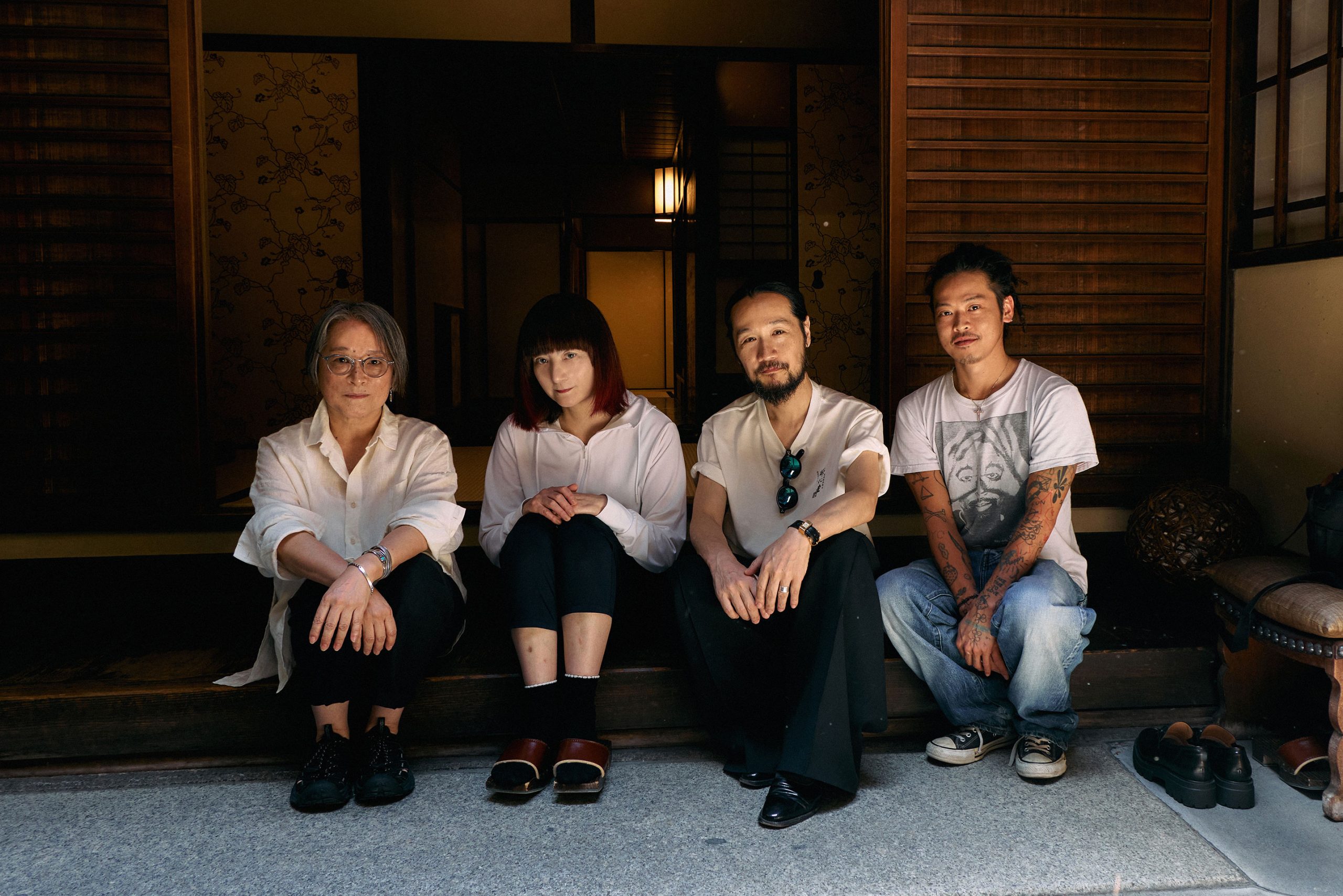 （左から）Kanako B. Koga、太田直美、渡部宏一、Tsubasa